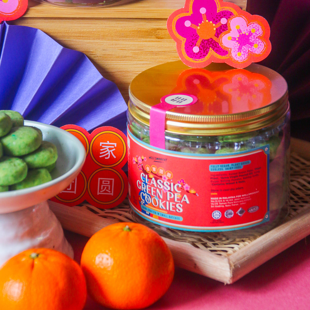 [ WellSmoocht CNY 2025 ] Classic Green Pea Cookies