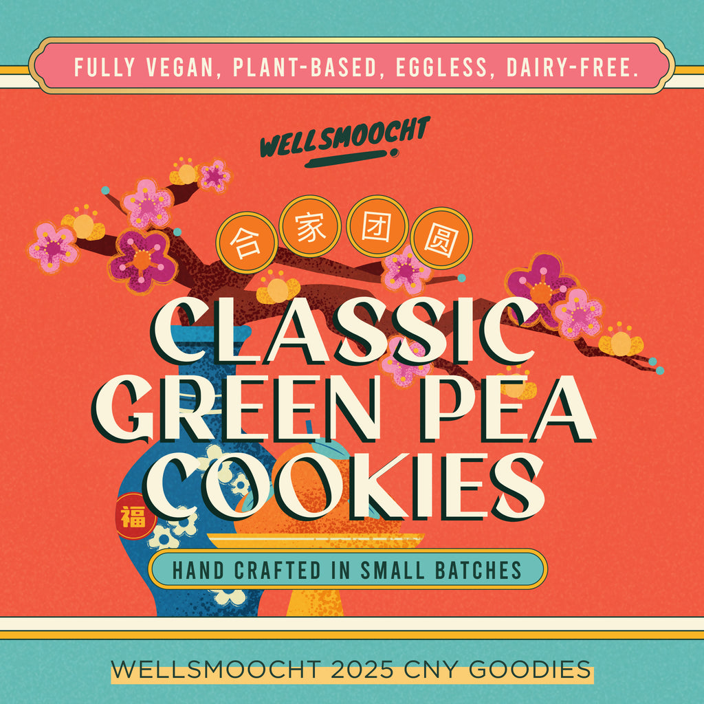 [ WellSmoocht CNY 2025 ] Classic Green Pea Cookies