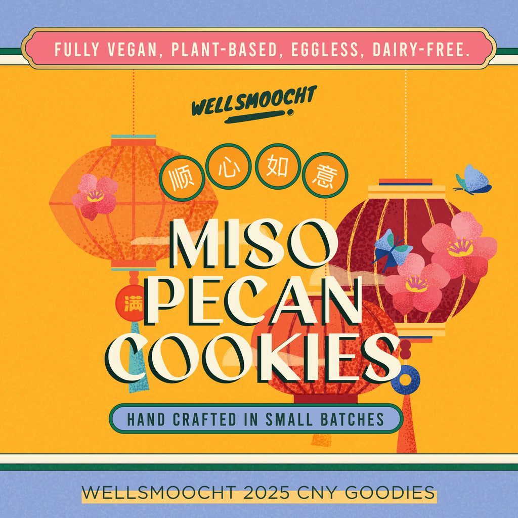 [ WellSmoocht CNY 2025 ] Miso Pecan Cookies